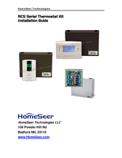 HomeSeer Technologies RCS Serial Thermostat Kit Installation Manual