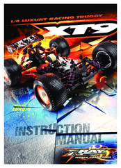 Xray 1/8 Luxury racing truggy Instruction Manual
