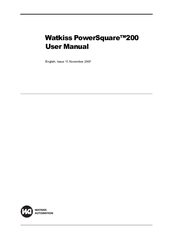 Watkiss Automation PowerSquare 200 User Manual