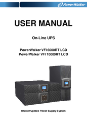 Power Walker PowerWalker VFI 6000RT LCD User Manual