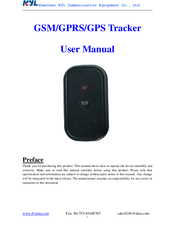 KYL GSM/GPRS/GPS Tracker User Manual