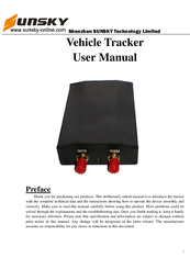 Sunsky Vehicle Tracker User Manual