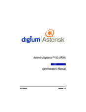 Digium Asterisk Appliance 50 Administrator's Manual