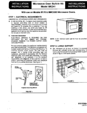 Maytag MK241 Installation Instructions Manual