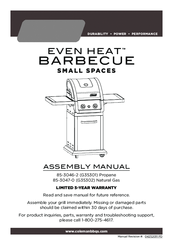Coleman 85-3046-2 (G35301) Propane Assembly Manual
