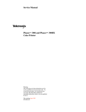 Tektronix Phaser 300RX Service Manual
