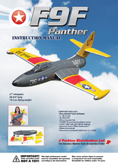 J. Perkins F9F Panther Instruction Manual
