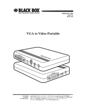 Black Box AC311AE Manual