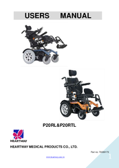 Heartway Medical Products P20RTL User Manual