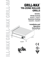 GRILLS-MAX 45SCFET Installation And Operation Instructions Manual