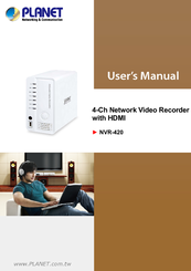 Planet Networking & Communication NVR-420 User Manual