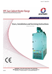 Powrmatic VPC 110 User, Installation And Servicing Instructions