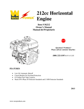 WEN POWER 212cc Owner's Manual
