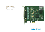 Sonifex Auricon PC-AUR44 Handbook