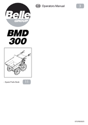 Belle Group BMD 3000 Operator's Manual