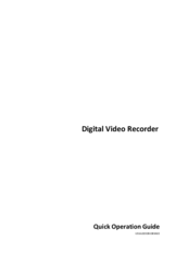HIKVISION DS-7208HFI-SV series Quick Operation Manual