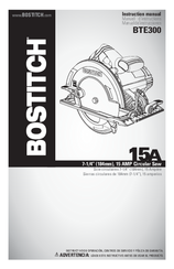 Bostitch BTE300 Instruction Manual