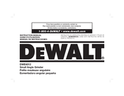 DeWalt DWE4012 Instruction Manual