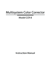 Cypress CCR-8 Instruction Manual