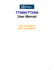 Teletronics International TT5800 User Manual