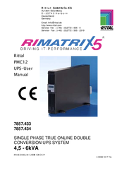 Rittal RIMATRIX5 PMC12 User Manual