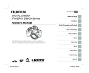 FujiFilm S8600 Series Owner's Manual