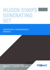 Nugen Nugen S100PS Operator's  Maintenance Manual