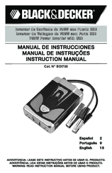 Black & Decker BDI400 Instruction Manual