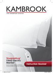 Kambrook Snugasabug KEB532 Instruction Booklet