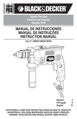 Black & Decker TM605 Instruction Manual