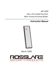 Rosslare AY-E20 Instruction Manual