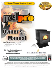 Pelpro FPP Step Top Freestanding Owner's Manual