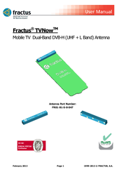 Fractus TVNow User Manual