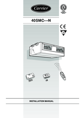 Carrier 40SMC036N Installation Manual