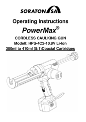 Soraton HPS-4C2-10.8V Li-Ion Operating Instructions Manual