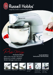 Russell Hobbs Pro-Mix RHSB032 Instructions And Warranty
