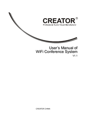 Creator Electronics CR-WiFi6104B User Manual