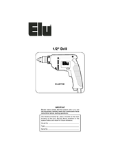 Elu ELU27158 User Manual