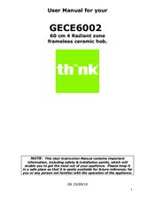 Think Appliances GECE6002 User Manual