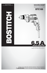 Bostitch BTE100 Instruction Manual