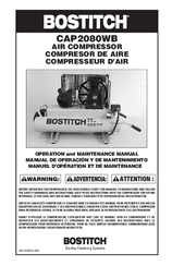 Bostitch CAP2080WB Operation And Maintenance Manual