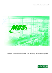 McQuay MDS050AR Design & Installation Manual
