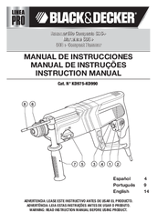 Black & Decker Linea PRO KD990 Instruction Manual
