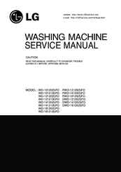 LG DWD-12120FD Service Manual