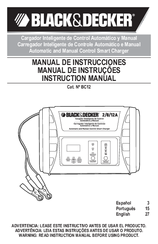 Black & Decker BC12 Instruction Manual