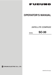 Furuno SC-30 Operator's Manual