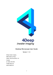 4Deep Desktop Microscope User Manual
