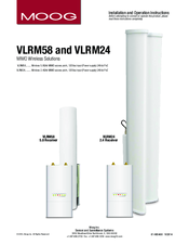 Moog VLRM24 Installation And Operation Instructions Manual