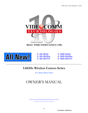 VideoComm Technologies MXR-5842bw Owner's Manual