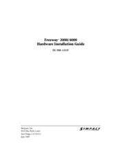 Simpact Freeway 2000 Hardware Installation Manual
